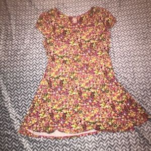Fitted flower spring dress